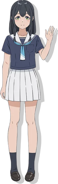 Choubi Hanano character art from A Certain Dark Item