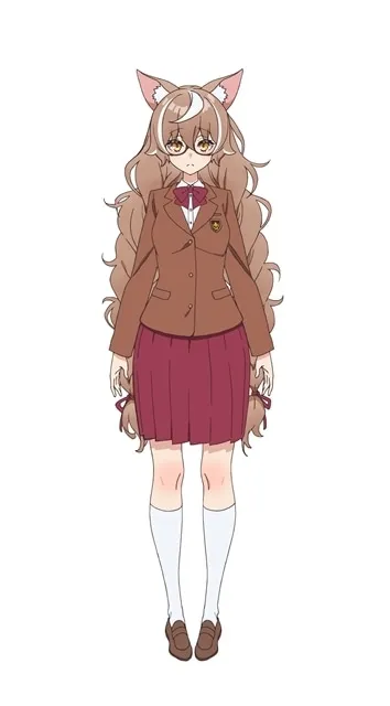 Isaki Ohgami, the werewolf student in A Misanthrope Teaches a Class for Demi-Humans