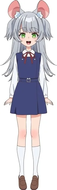 Machi Nezu, the mouse student in A Misanthrope Teaches a Class for Demi-Humans