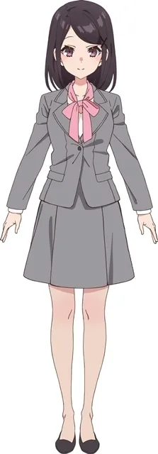 Mirai Haruna, the human assistant teacher in A Misanthrope Teaches a Class for Demi-Humans