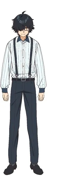 Satoru Hoshino, the math teacher in A Misanthrope Teaches a Class for Demi-Humans
