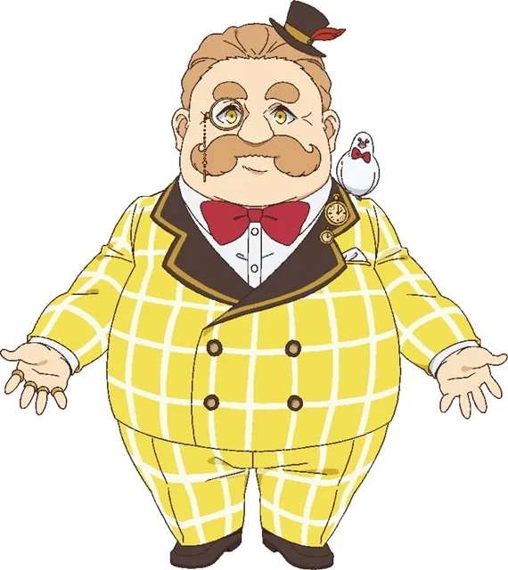 Shiro Karasuma, the crow-tengu principal in A Misanthrope Teaches a Class for Demi-Humans