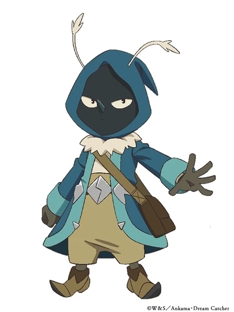 Joris, the legendary warrior returning from Dofus, character design from Aoki Densho: Welsh & Shedar