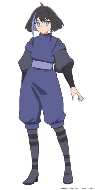 Shedar, the 16-year-old Prince of Bonta, character design from Aoki Densho: Welsh & Shedar
