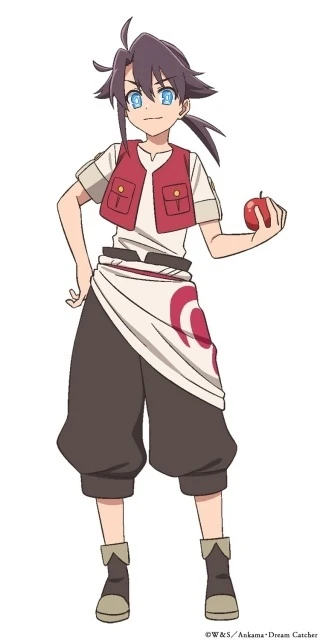 Welsh, the 16-year-old cook from Broccoli Village, character design from Aoki Densho: Welsh & Shedar