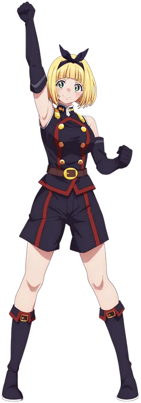 Shushu Suruga of the 7th Unit in Chained Soldier Season 2