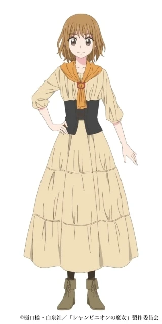 Dorothy, the Cat Witch from Champignon Witch, character visual