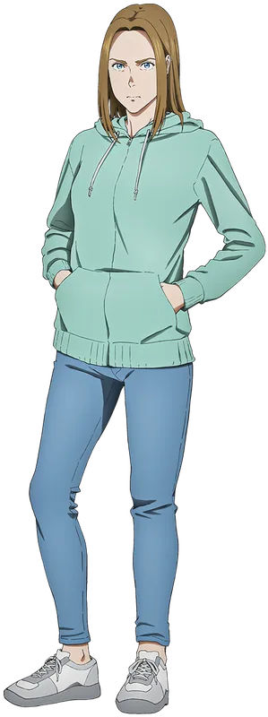 Lucy Eldred, Charlie's classmate, in The Darwin Incident anime