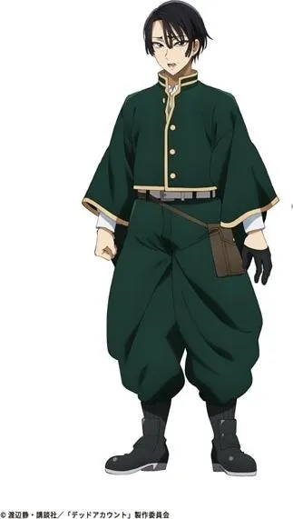 Kukuru Kasubata, Soji's calm black-haired classmate, in Dead Account