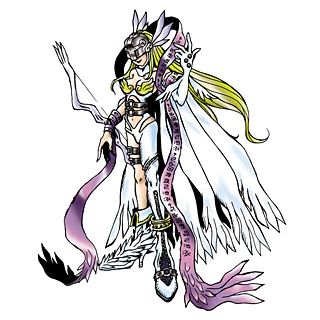 Angewomon evolution scene from Digimon Adventure Episode 37, ranked third in the global fan vote