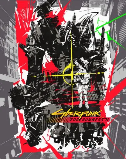 Cyberpunk Edgerunners 2 key visual for new anime 2026 Netflix release