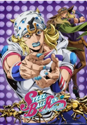 Steel Ball Run JoJos Bizarre Adventure upcoming anime 2026 preview visual
