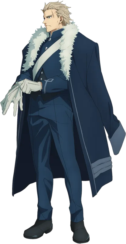 Orlando Reeve, Snowfield's police chief, in the Fate/strange Fake anime