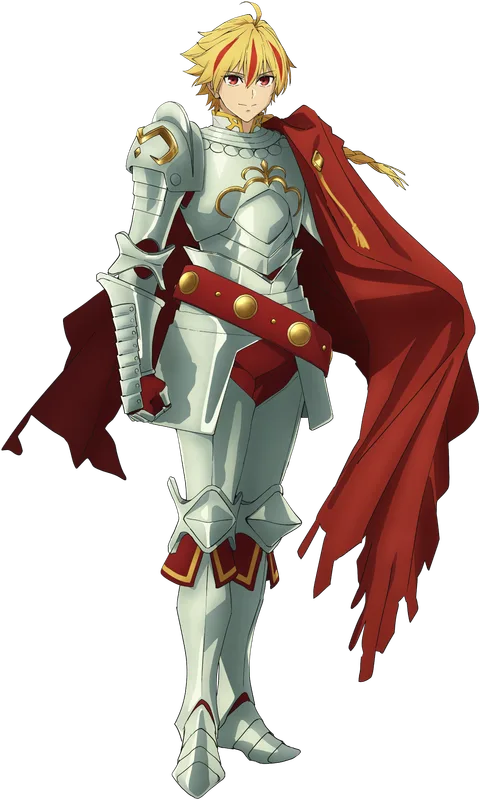 Saber, Richard the Lionheart, in the Fate/strange Fake anime