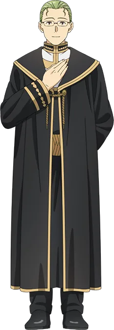 Heiter the priest in the Frieren anime