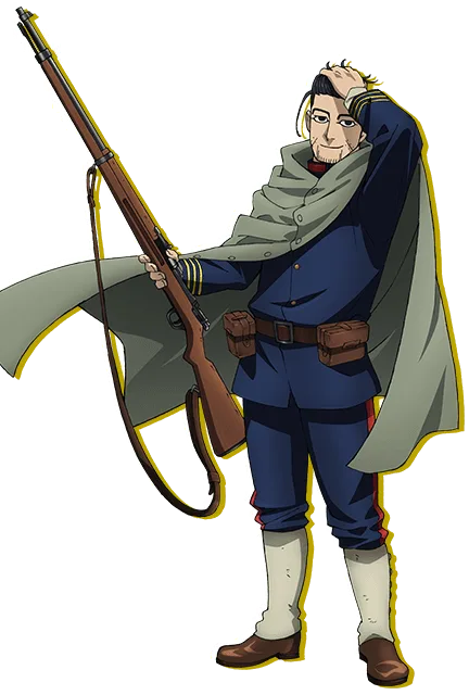 Hyakunosuke Ogata, the sniper, in Golden Kamuy