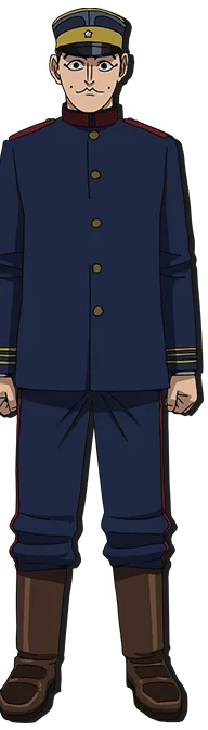 Private Usami of the 7th Division in Golden Kamuy