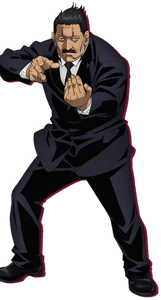 Tatsuuma Ushiyama, "the Undefeated Ushiyama," in Golden Kamuy