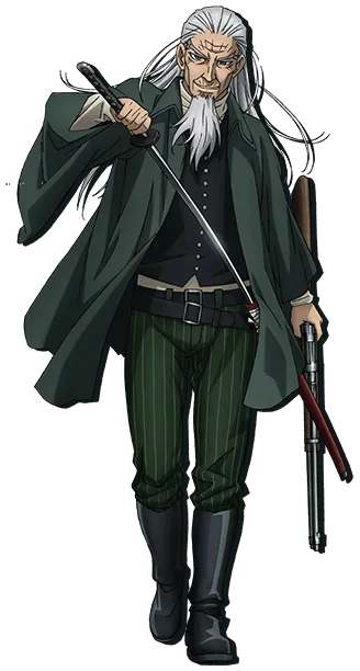 Toshizo Hijikata, the former Shinsengumi vice commander, in Golden Kamuy