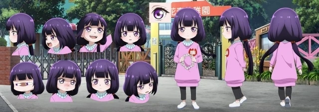 Kaya-chan, the five-year-old psychic heroine of the Kaya-chan Isn't Scary anime