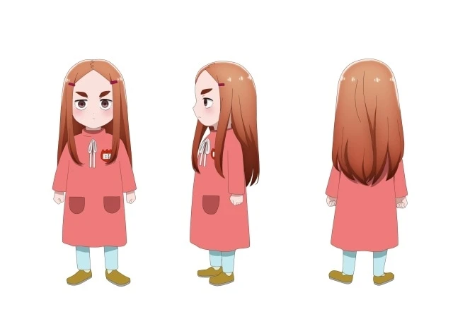 Saku-chan, Kaya's kindergarten classmate in the Kaya-chan Isn't Scary anime