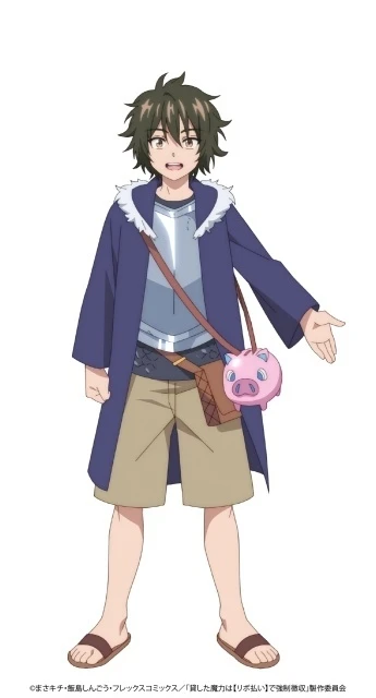 Lent, the magic-lending hero of the Magic Repo Man anime, voiced by Reiji Kawashima