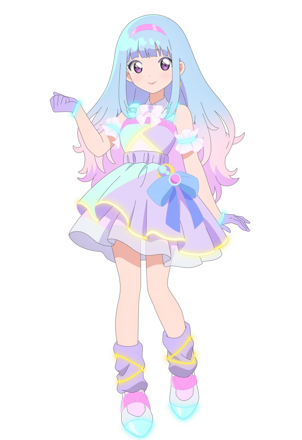 Mashu Lulu, the adult idol form of Rui Nonoyama in Magical Sisters LuluttoLilly