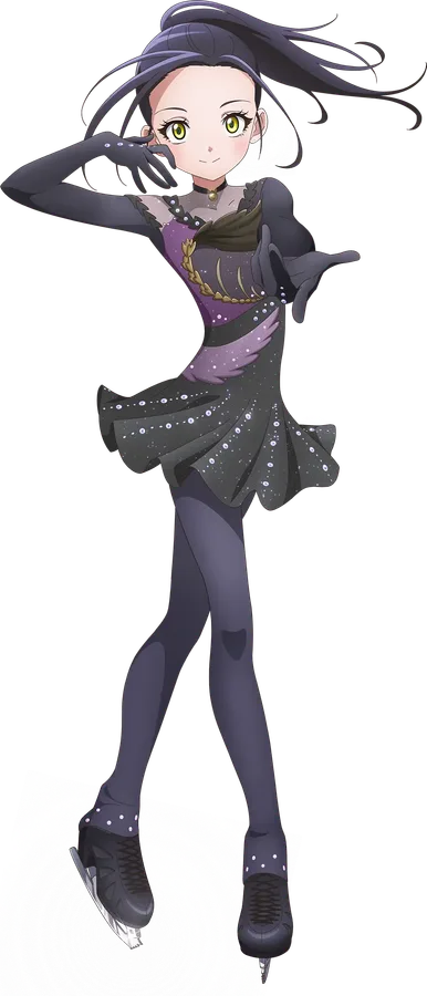 Hikaru Kamisaki, the genius skater and Inori's rival, in Medalist Season 2