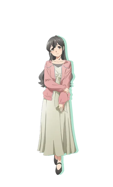 Miori Mito character art from Rascal Does Not Dream of a Dear Friend
