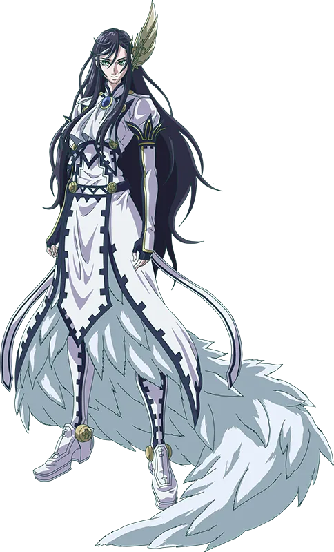 Brunhilde, the eldest Valkyrie, in Record of Ragnarok