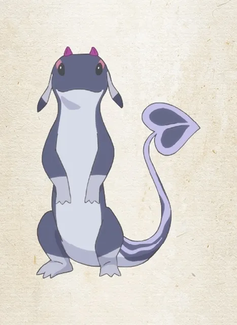 The Black Lizard, a small poisonous monster, in Reincarnated as a Dragon Hatchling
