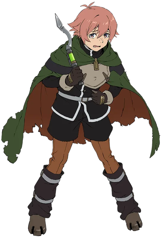 Dotta Luzulas, the thief of Penal Hero Unit 9004, in Sentenced to Be a Hero
