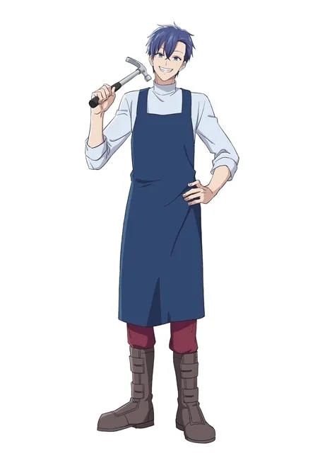 Cero, the ace part-timer at Spirytus in The Daily Life of a Part-time Torturer anime