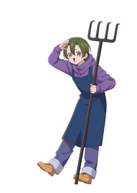 Mikke, the cute and energetic new hire in The Daily Life of a Part-time Torturer anime