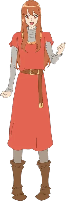 Hungry, the youngest of the seven brothers, character art from The Seven Knights of the Marronnier Kingdom