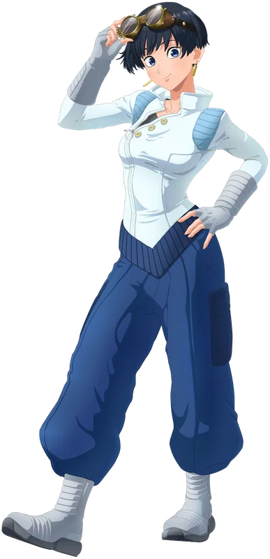 Meryl Stryfe, the reporter, in Trigun Stargaze