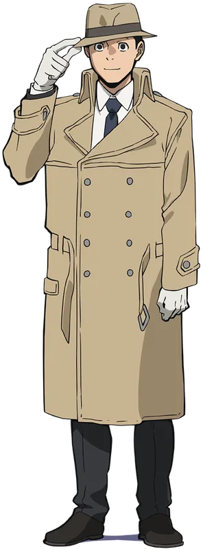 Detective Naomasa Tsukauchi in My Hero Academia: Vigilantes