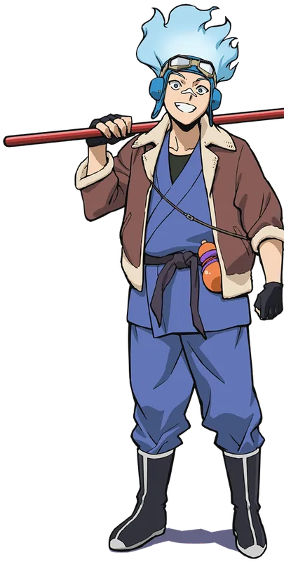 Oboro Shirakumo in the Aizawa student arc of My Hero Academia: Vigilantes