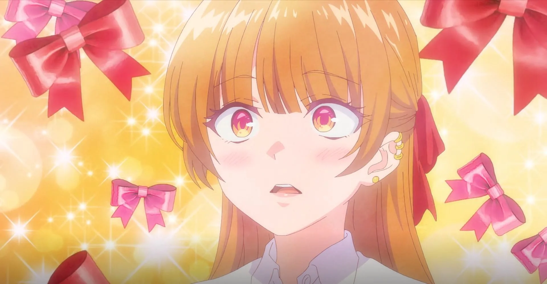 Akari Hiodoshi blonde tsundere heroine visual